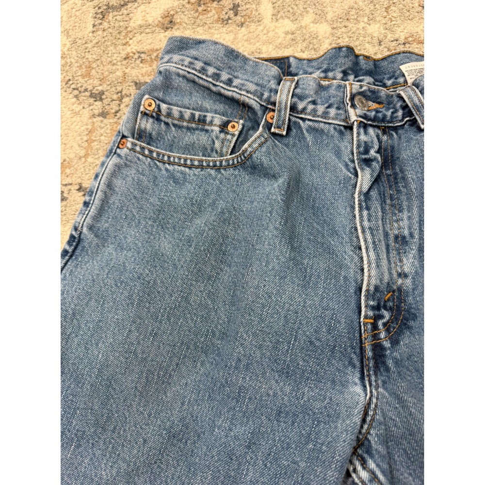 Levis 550 Relaxed Fit Mens Jeans 34x32 Medium Wash Blue Denim 00550-4891 Vintage - Picture 5 of 16
